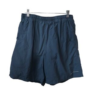 Columbia Blue PFG Backcast III Water Shorts/Swim Size Medium.
